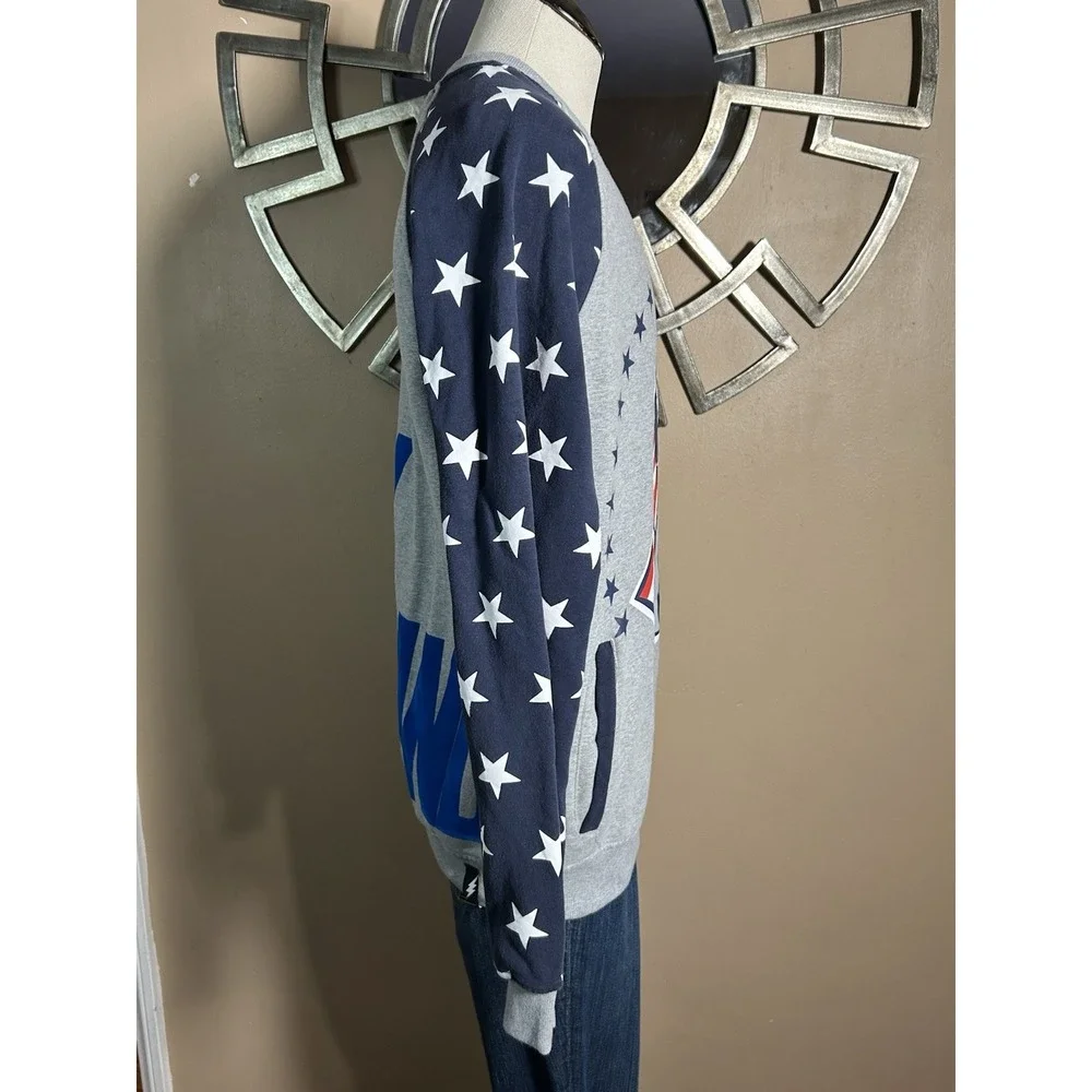 Post Game‎ American Flag New England Patriots Football NFL MED Sweatshirt Unisex